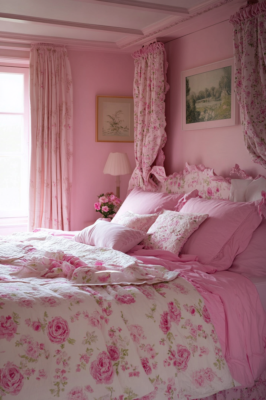 pink-western-bedrooms