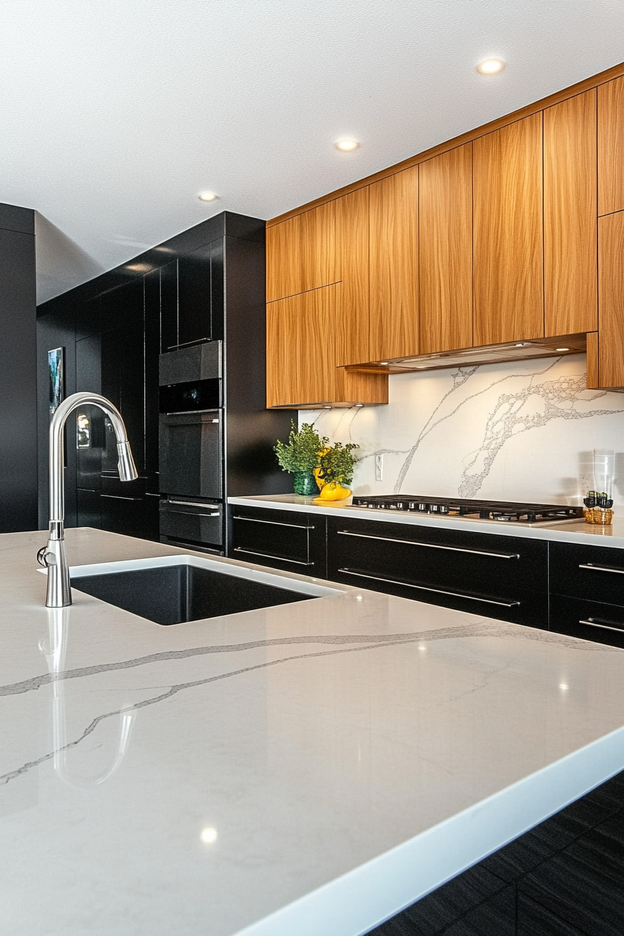 black-and-wood-kitchens