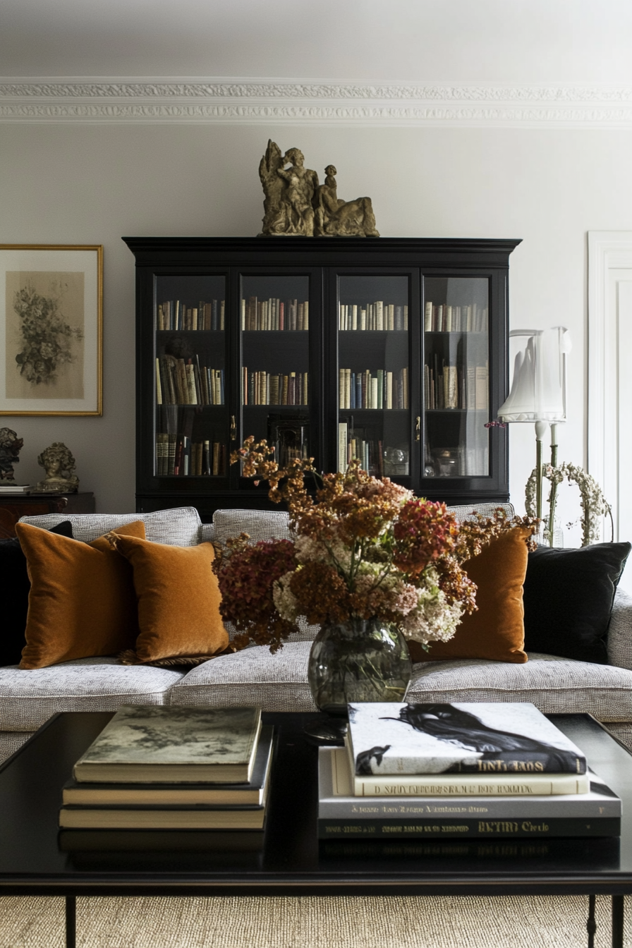 black-and-brown-living-rooms