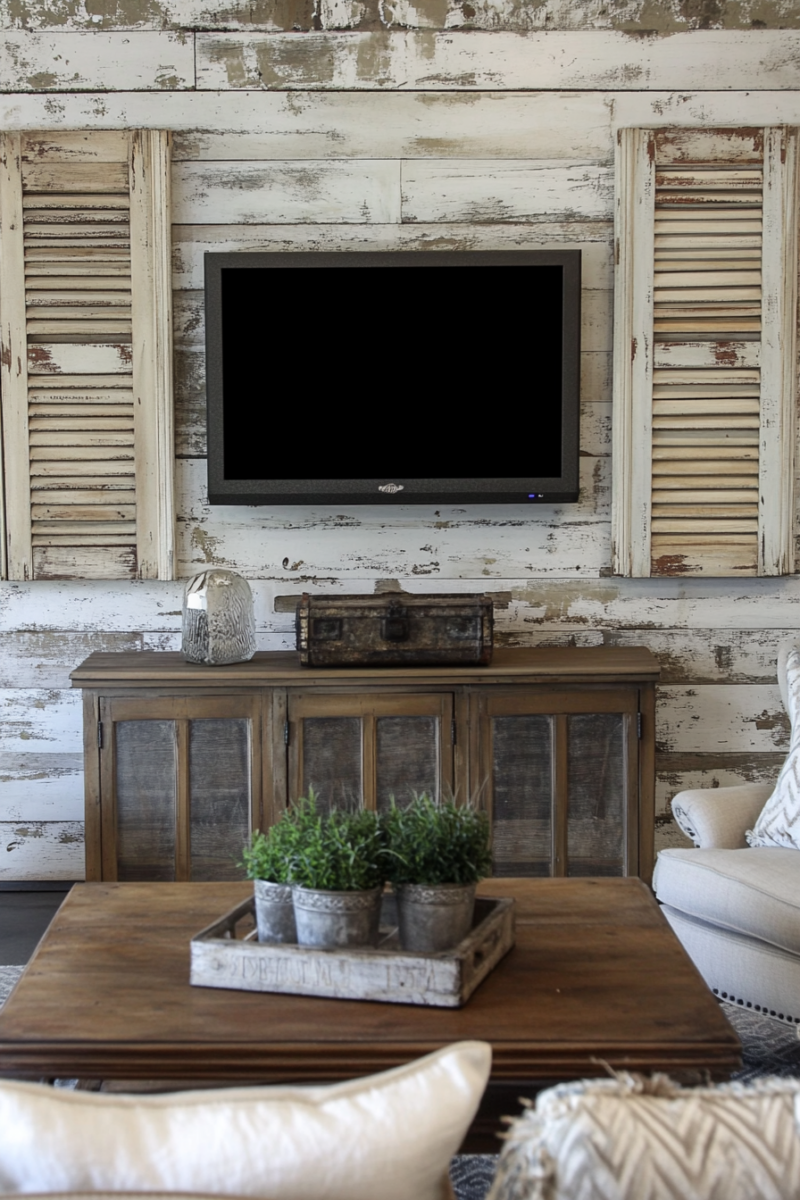 13 Accent Wall Ideas To Highlight Your TV Area Photo Inspiration