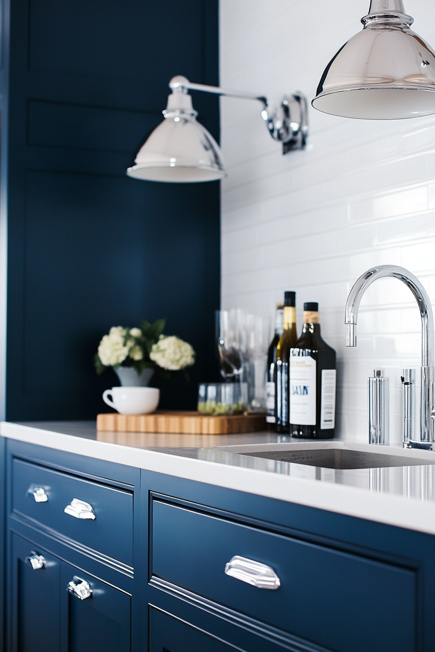 blue-kitchen-cabinets
