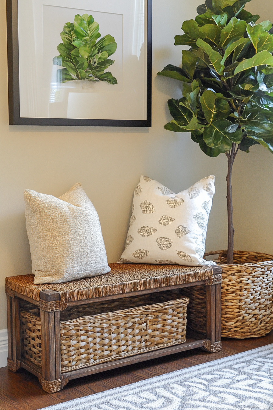 drop zone ideas entryway