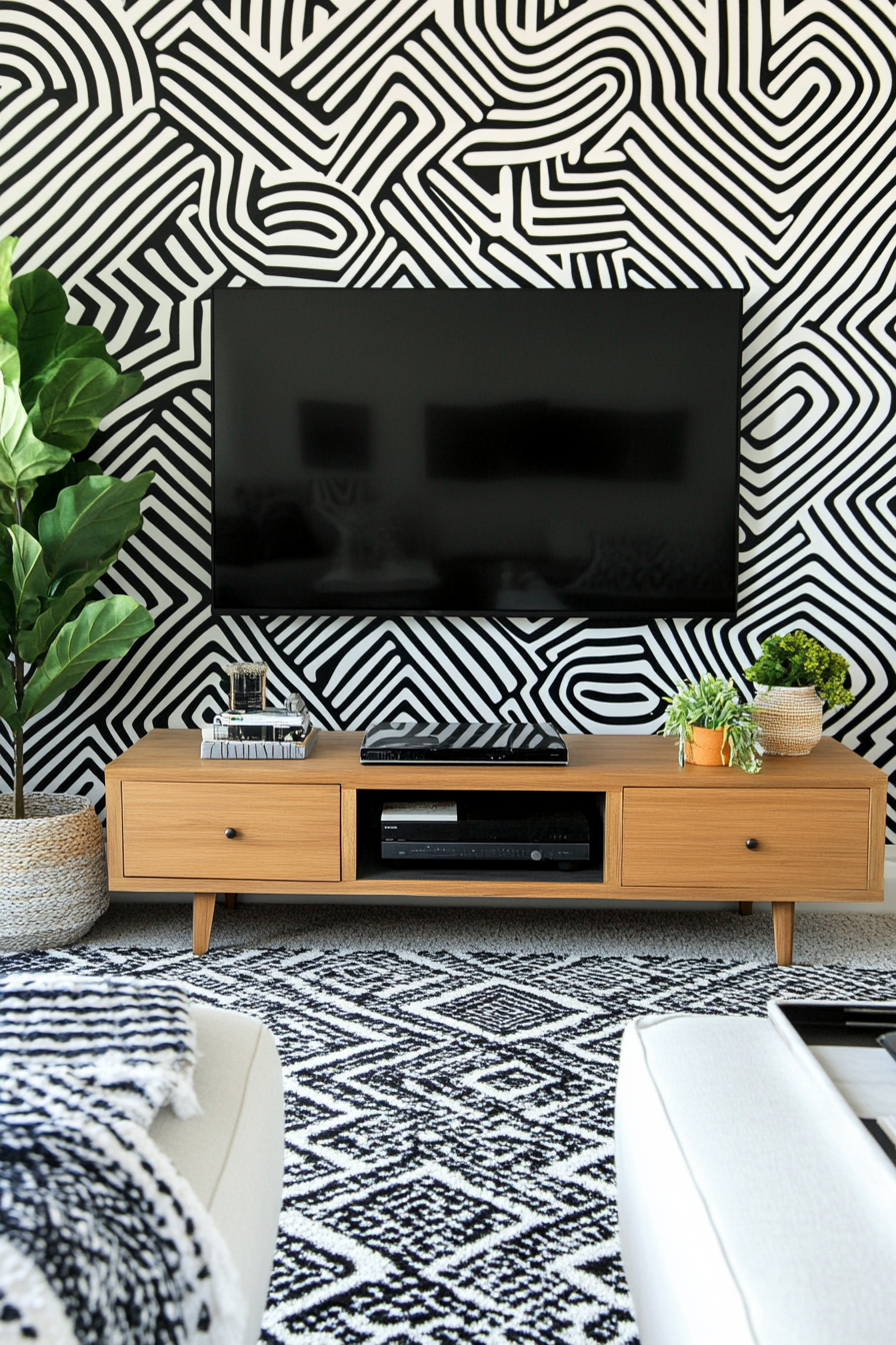 accent-wall-behind-tv