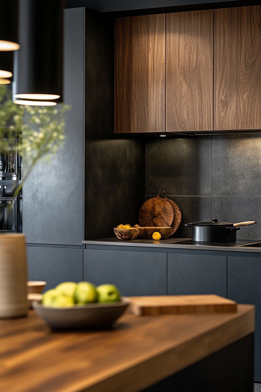 blue-kitchen-cabinets