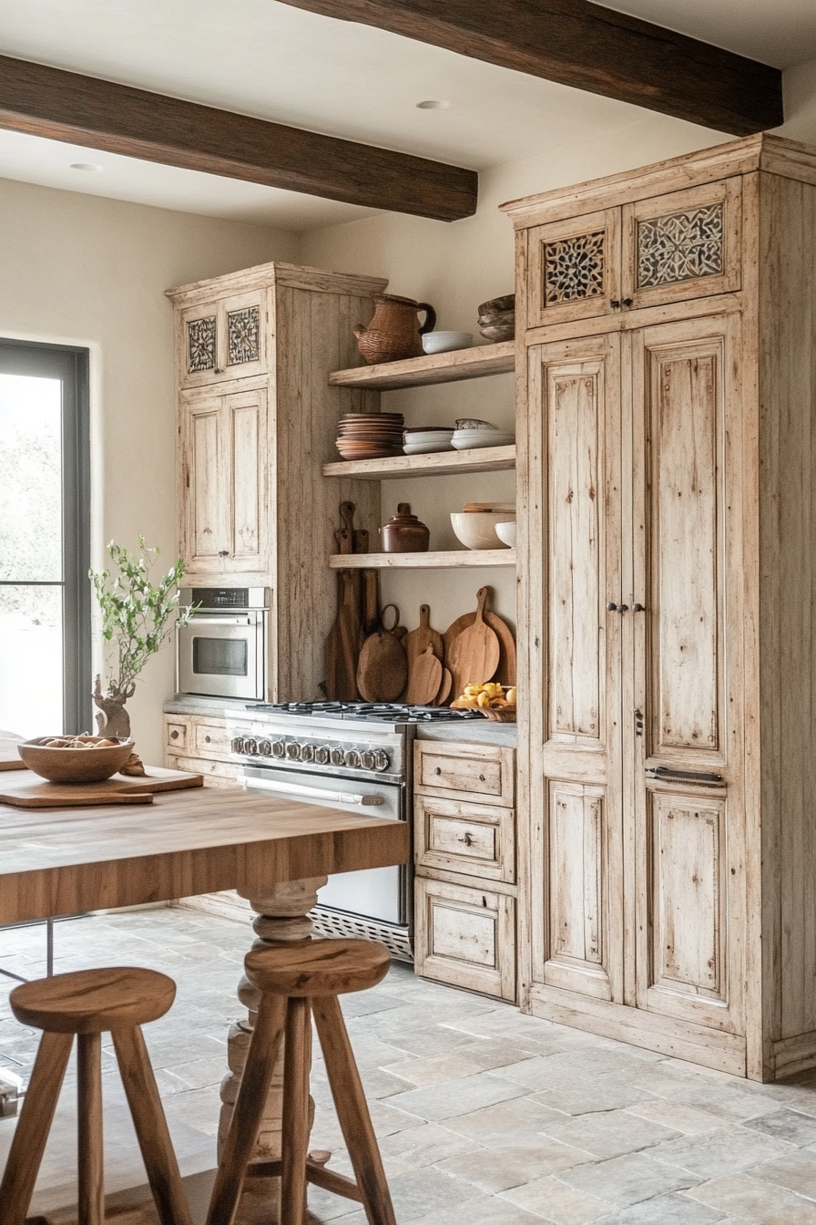 light wood kitchen cabinets