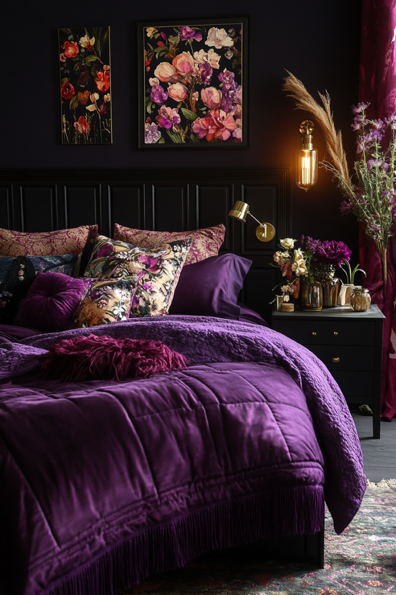 13 Plum Bedroom Designs To Inspire Your Next Makeover — DreamyHomeStyle
