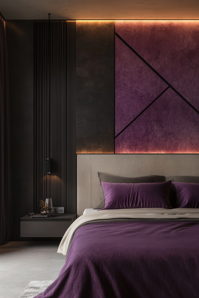 13 Dark Purple Bedroom Designs To Enhance Your Space