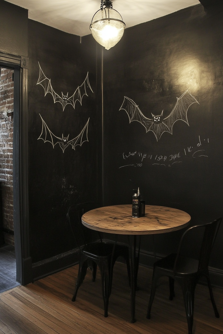 halloween-bats-on-wall