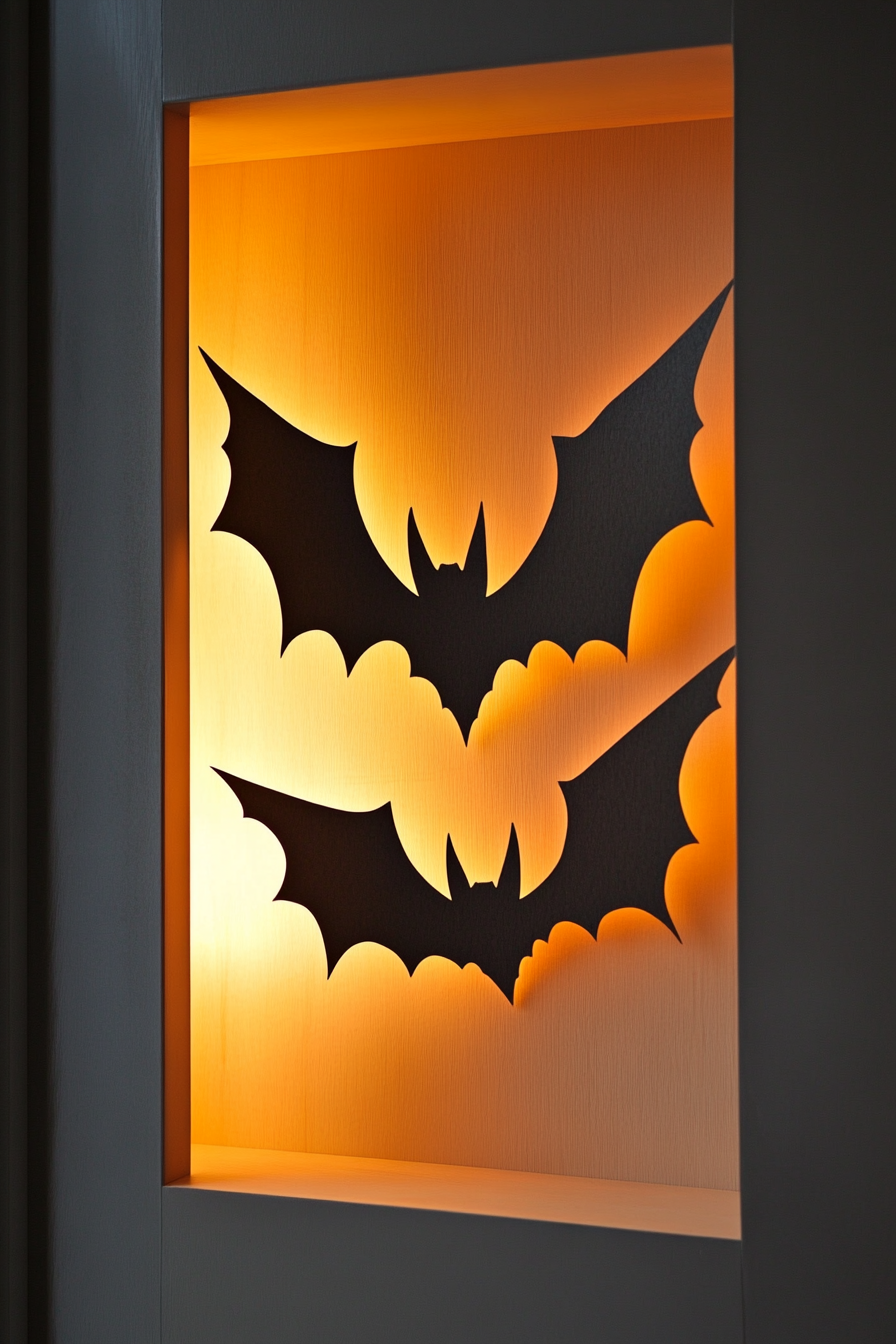 halloween-bats-on-wall