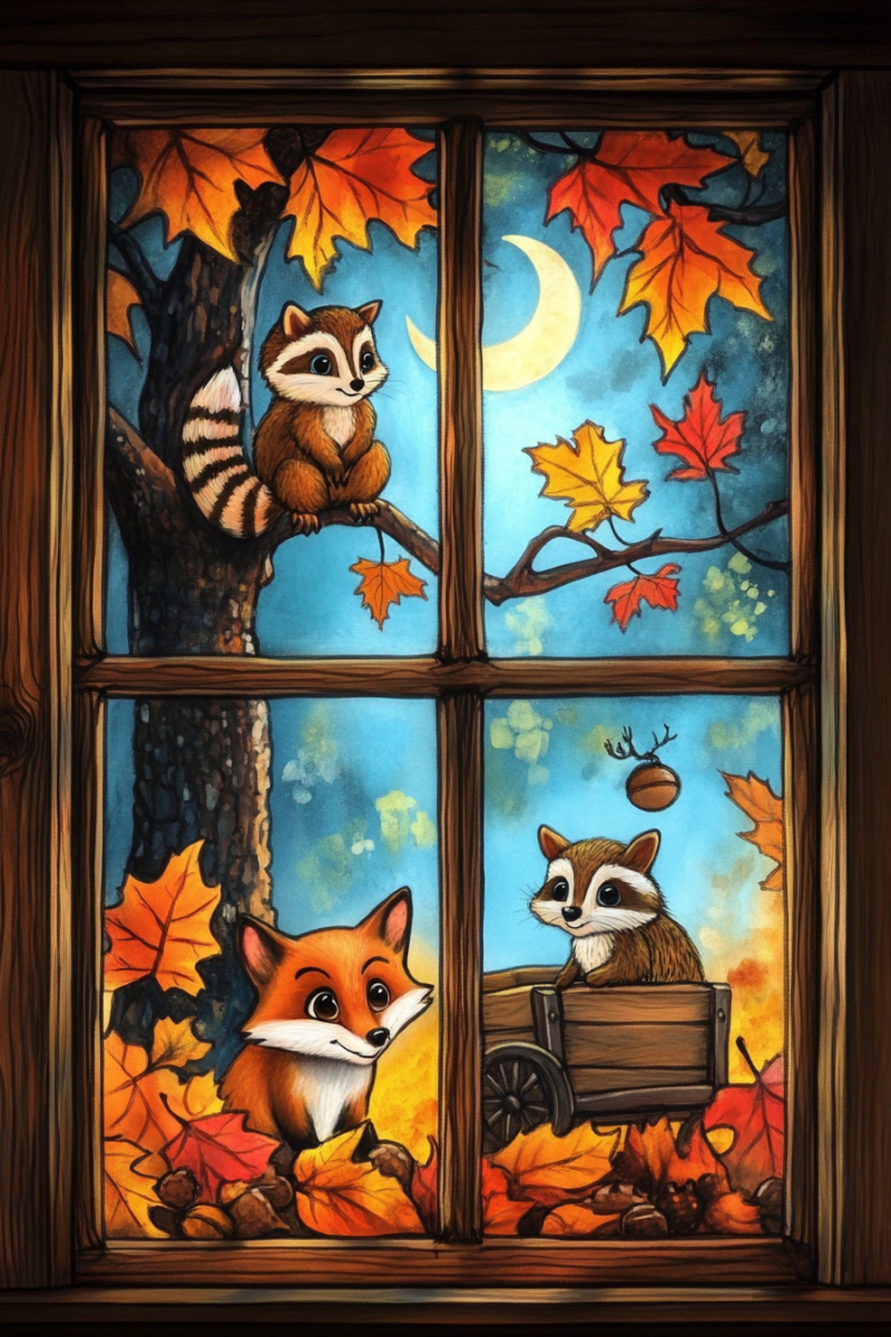 13 Fall Window Painting Ideas To Try This Season — DreamyHomeStyle