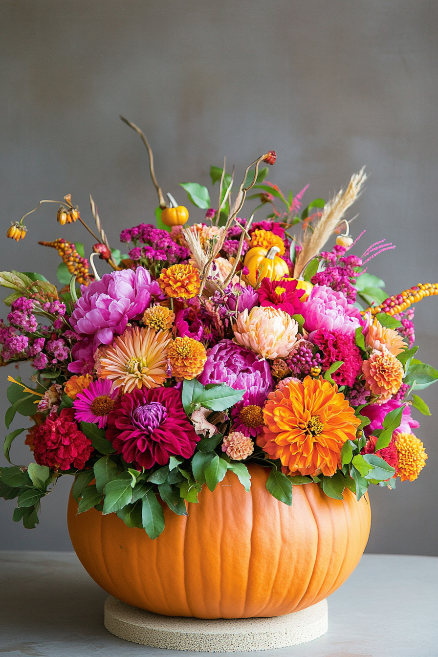 pumpkin-floral-arrangements