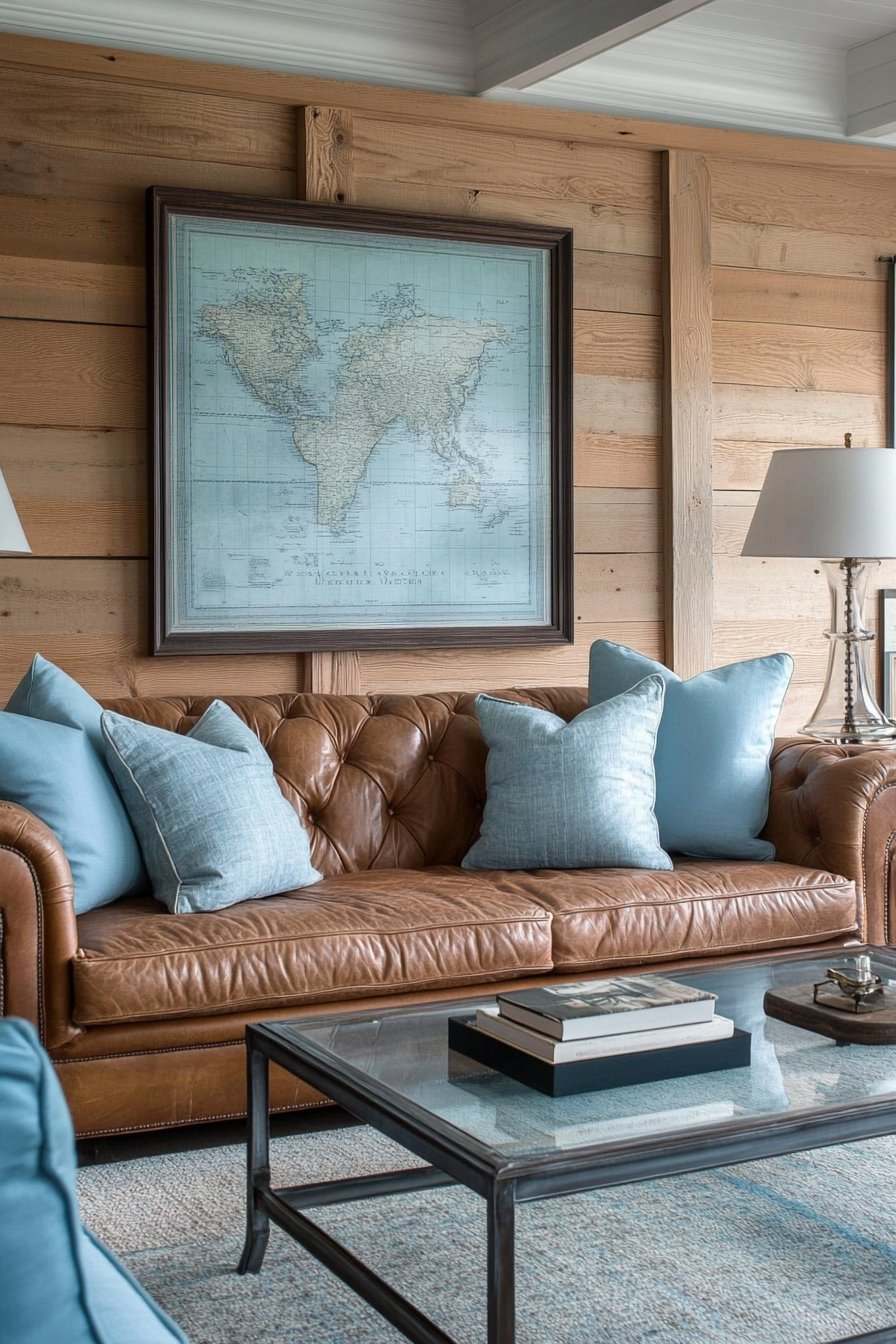 brown-and-blue-living-room