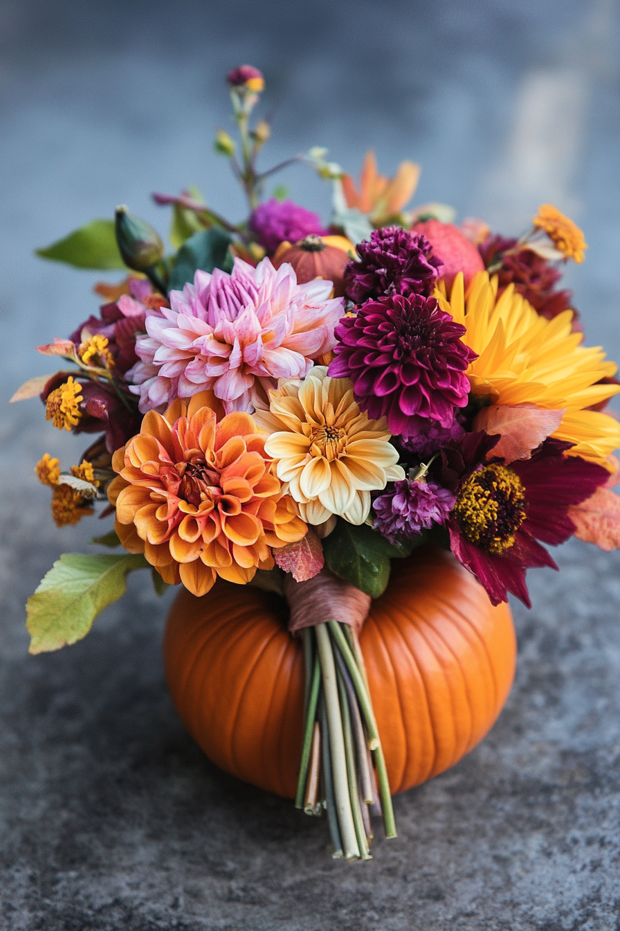 pumpkin-floral-arrangements