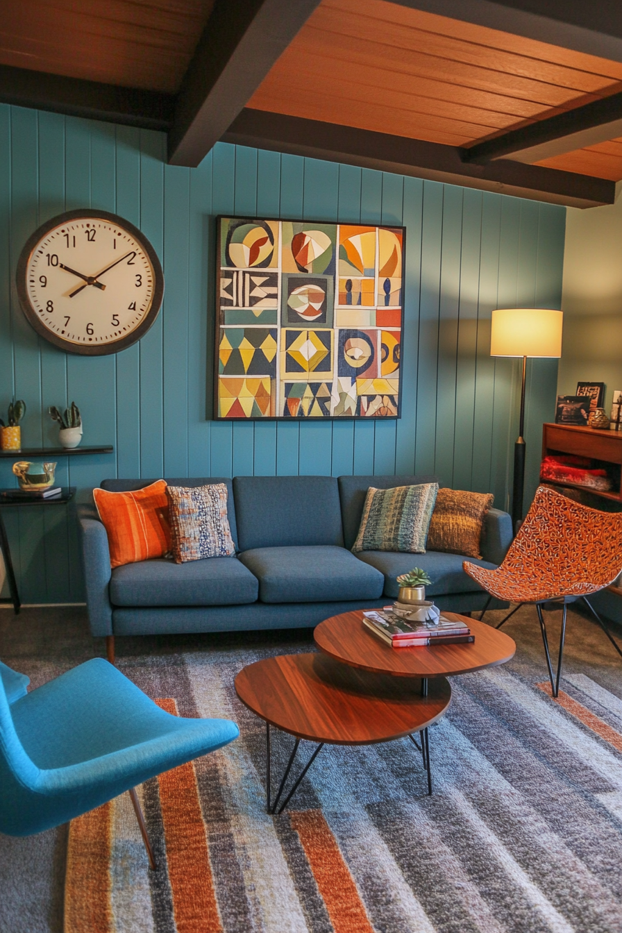 brown-and-blue-living-room