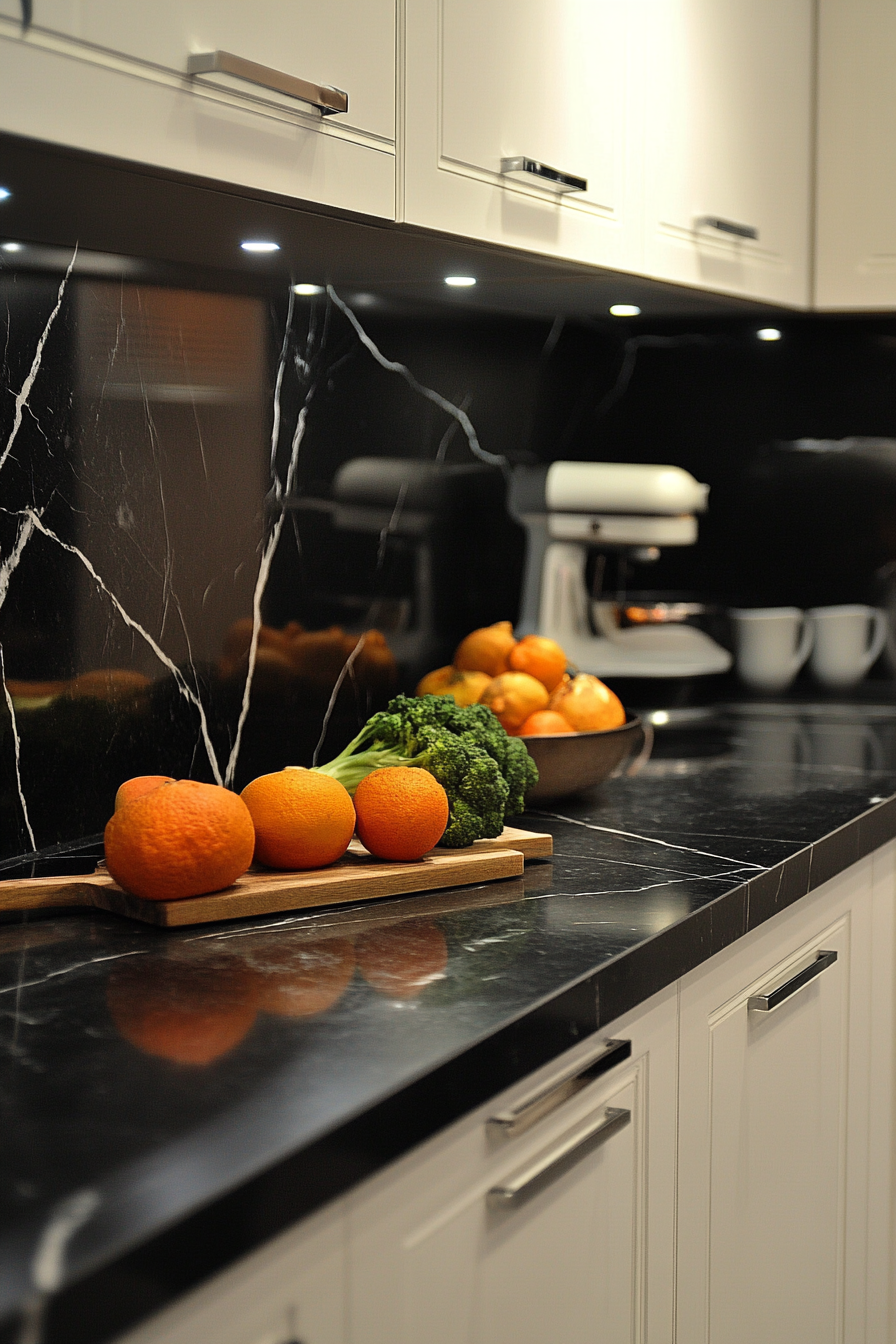 kitchen-with-black-countertops