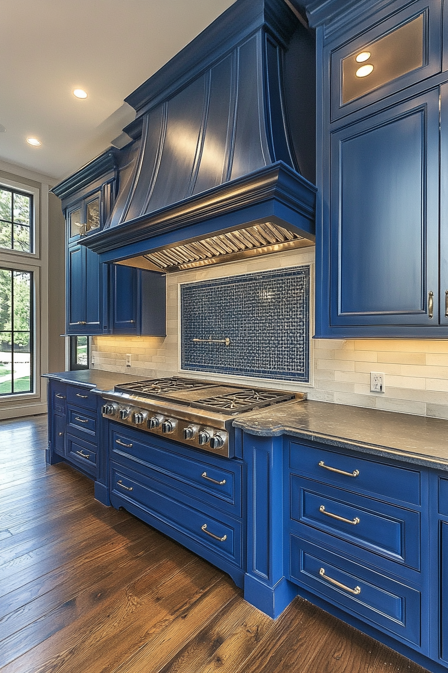 blue-kitchen-cabinets