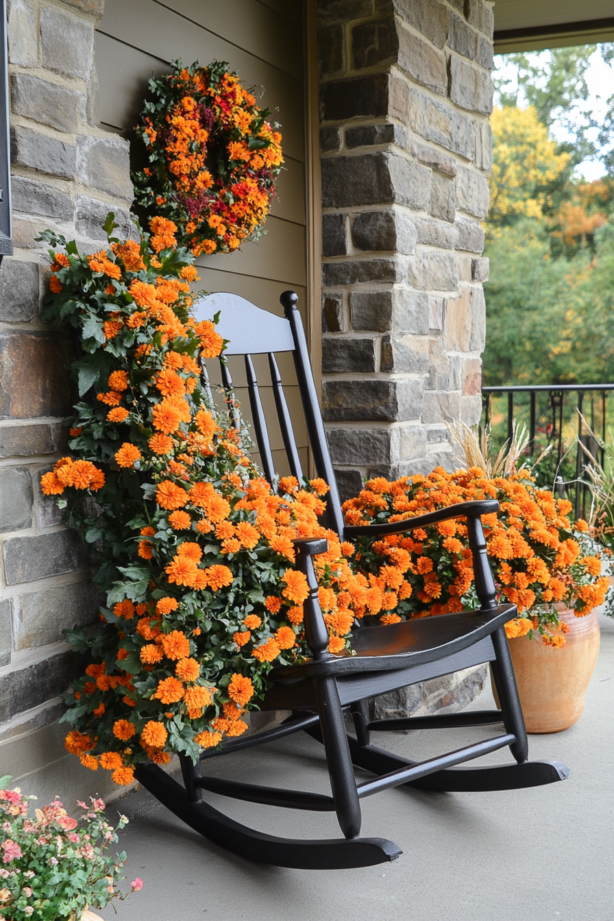 faux-mums-front-porch
