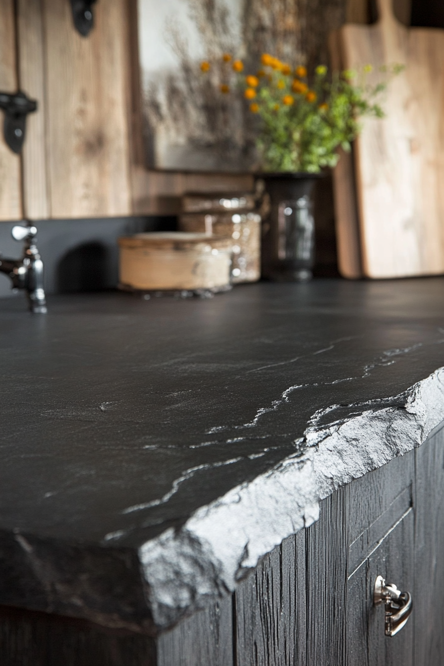 kitchen-with-black-countertops