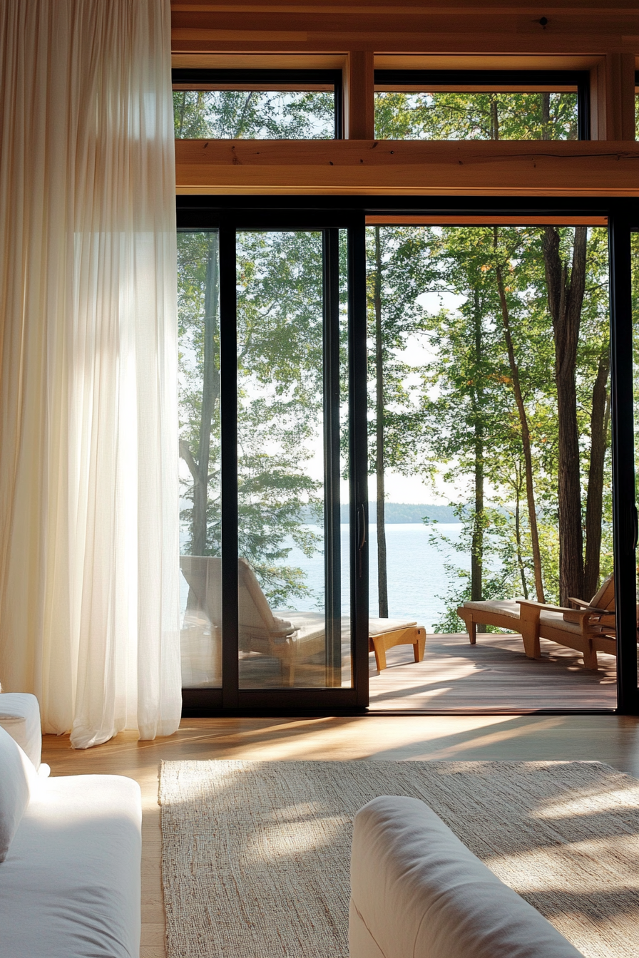 sliding glass door window treatments