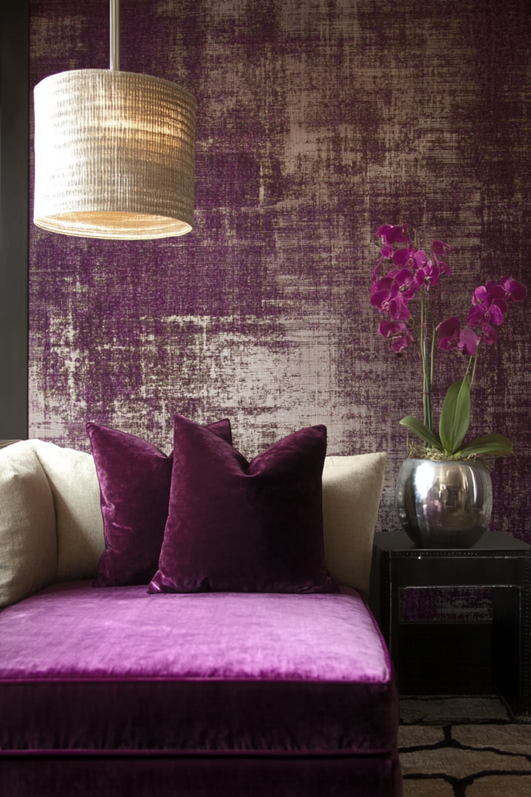 13 Stunning Burgundy Wallpaper Designs For Your Home — DreamyHomeStyle