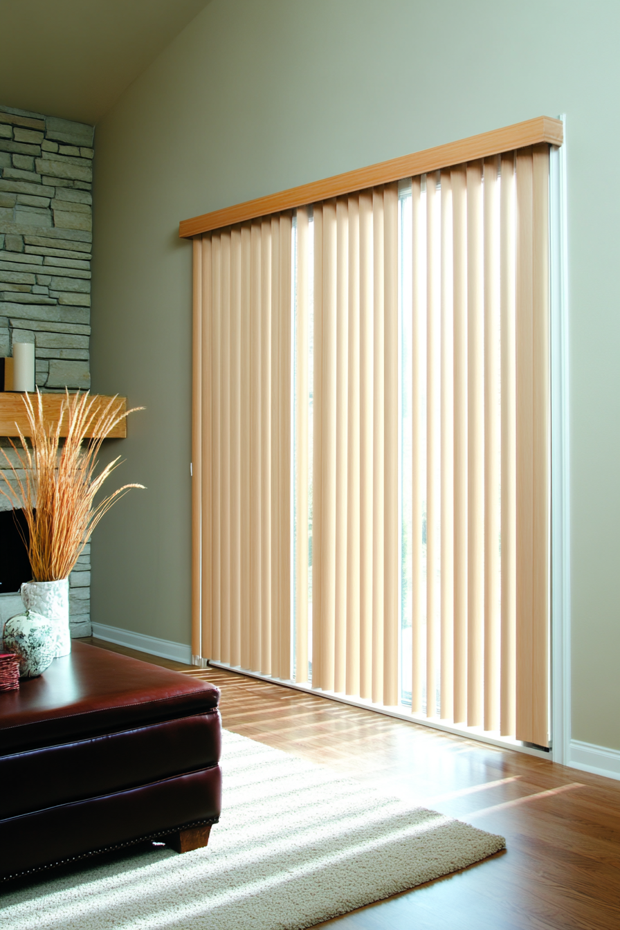 sliding glass door window treatments
