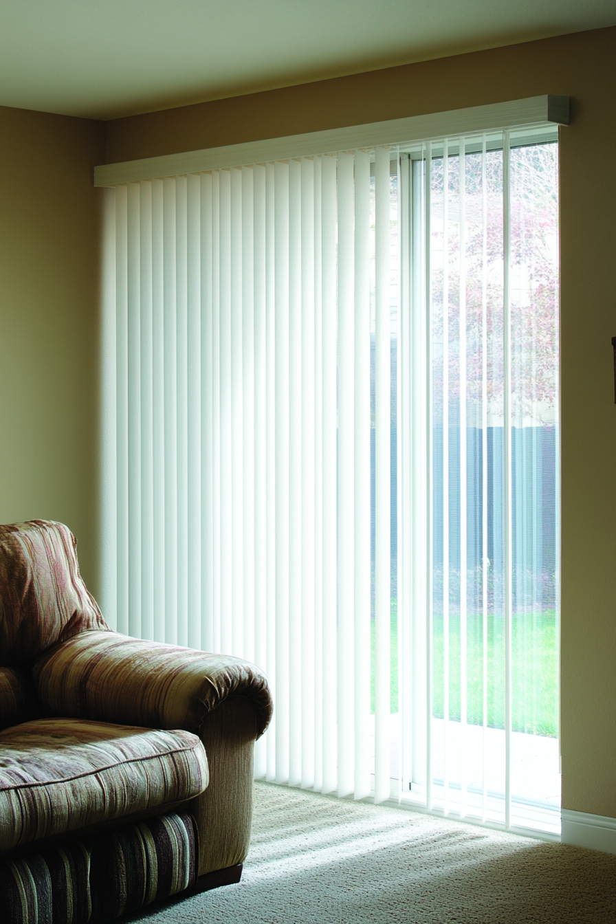 sliding glass door window treatments