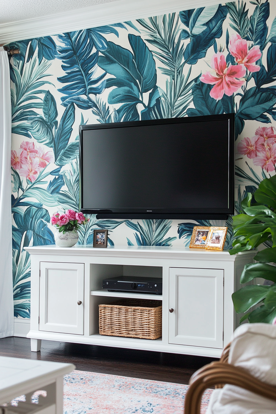 accent-wall-behind-tv