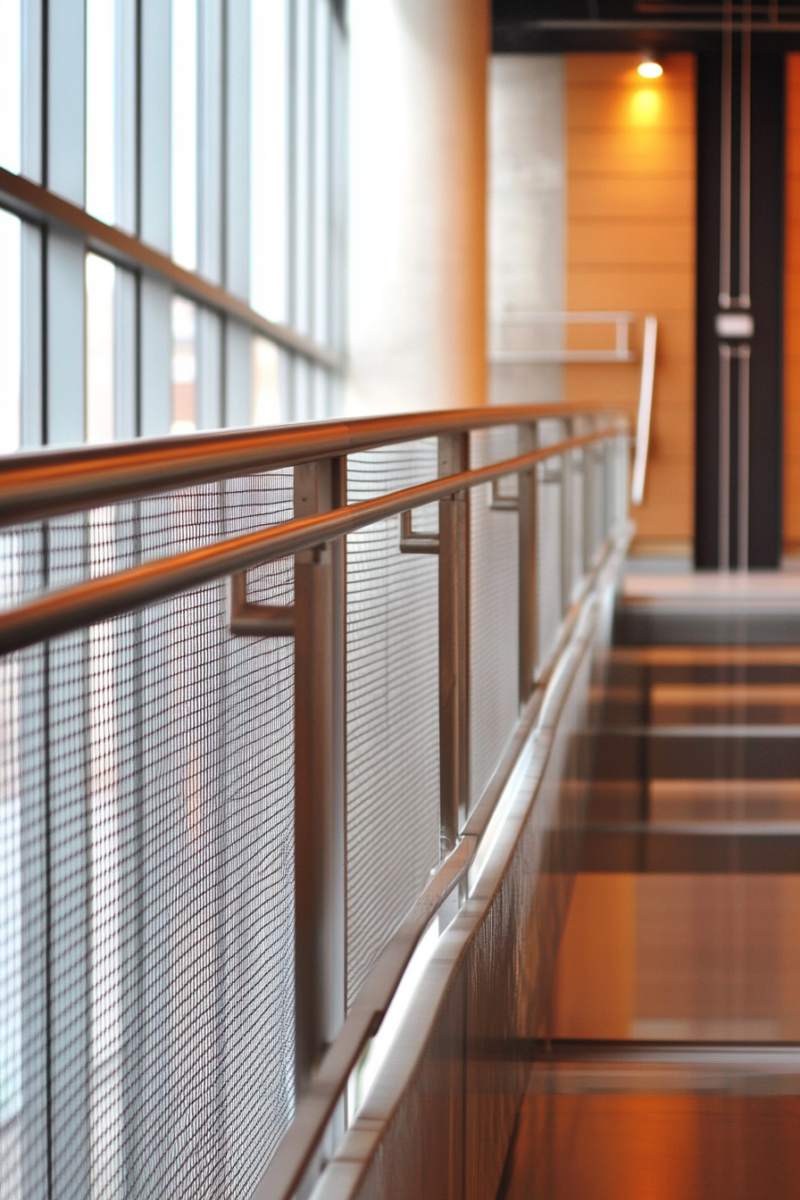Side Railing Wire Mesh 8+ Balcony Railing Designs To Elevate Your Space — DreamyHomeStyle