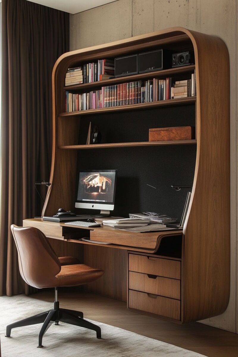 13 Office-Living Room Combos For Smart Spaces
