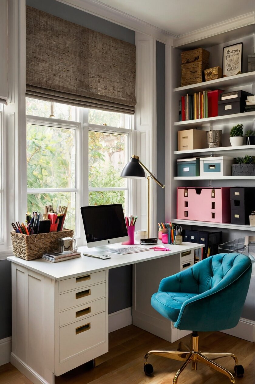 You Won’t Believe How These Stylish Office-Craft Room Combos Can ...