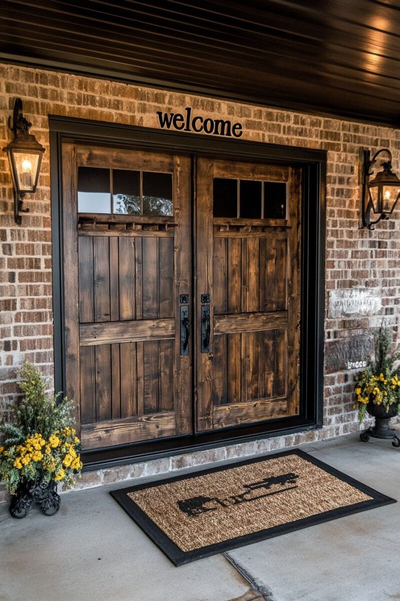 13 Stunning Ideas For Double Door Entryways