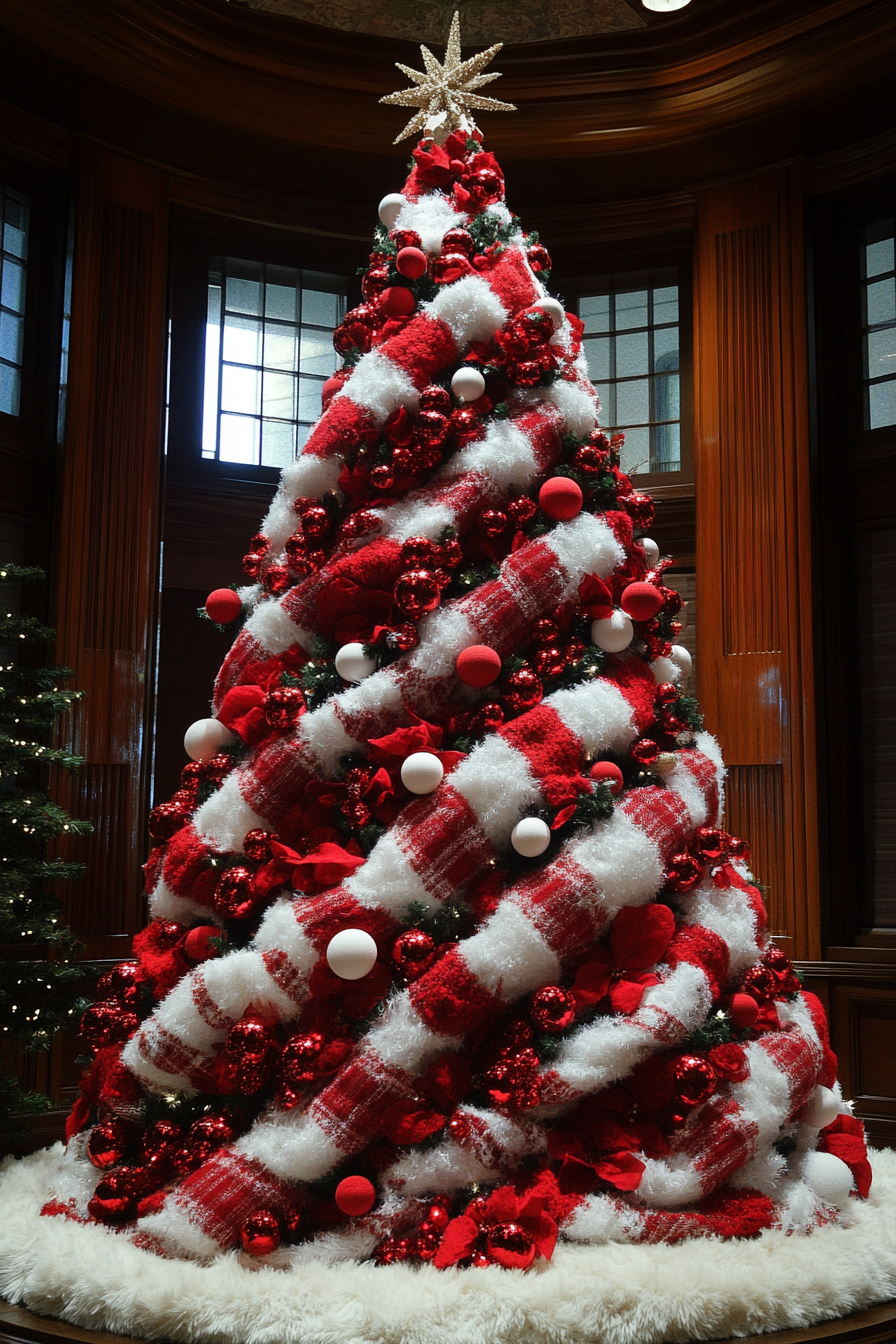 red-and-white-christmas-tree-ideas