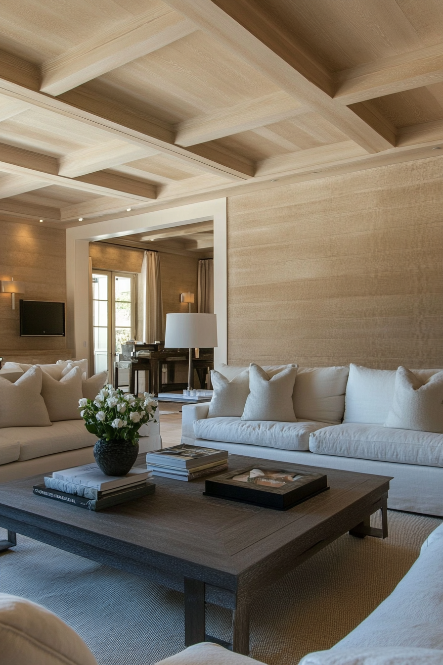 beige living rooms