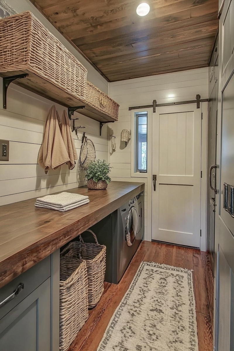Maximize Your Space With Mudroom-Laundry Combos — DreamyHomeStyle