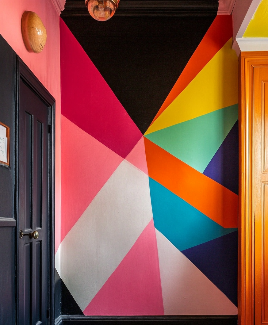 funky wall paint ideas