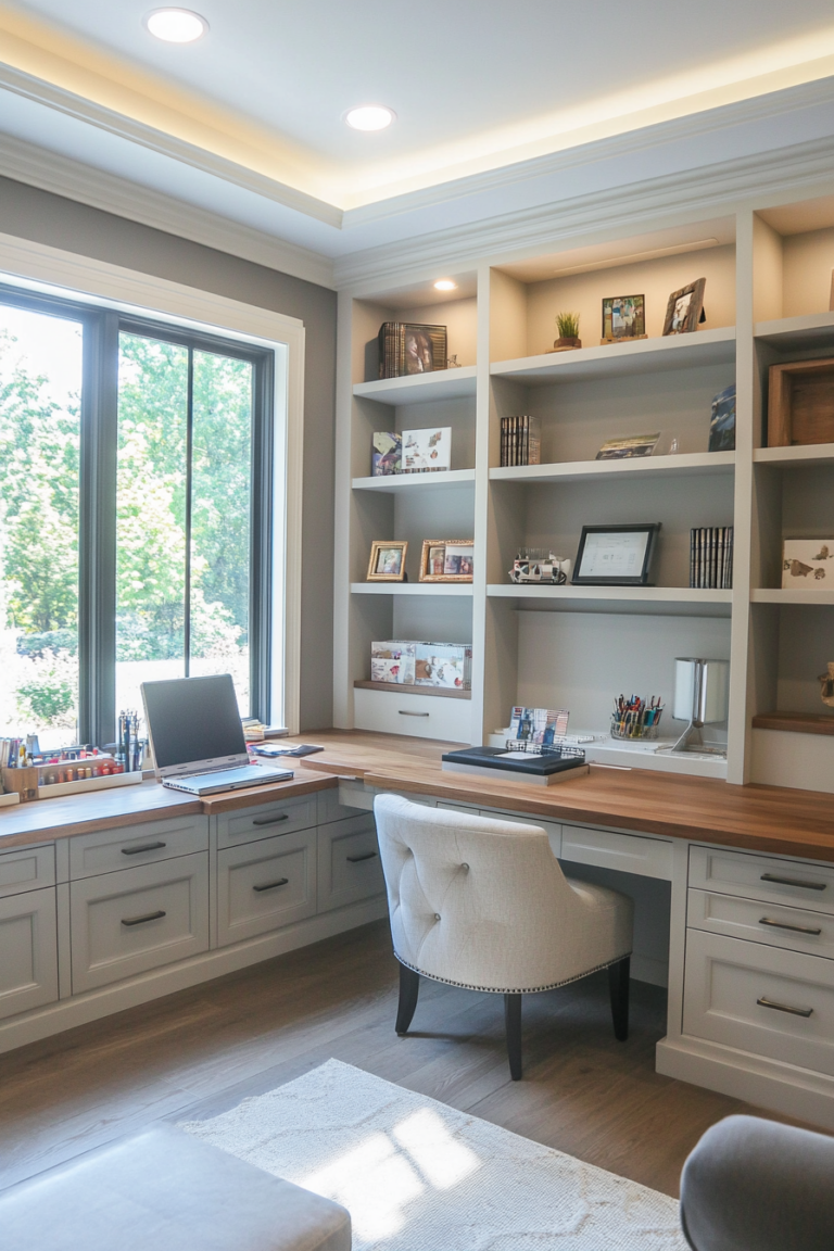 You Won’t Believe How These Stylish Office-Craft Room Combos Can ...
