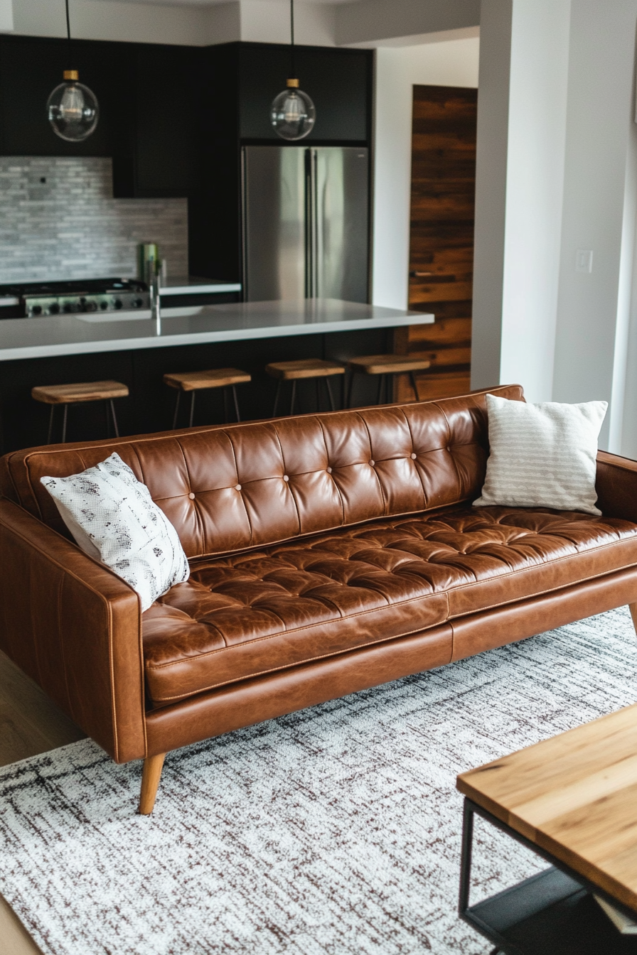 dark-brown-leather-sofa-living-room