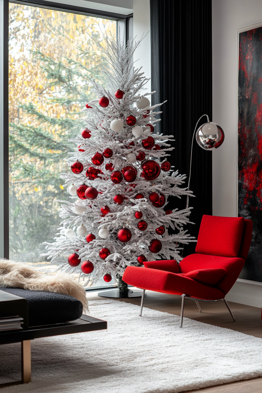 red-and-white-christmas-tree-ideas