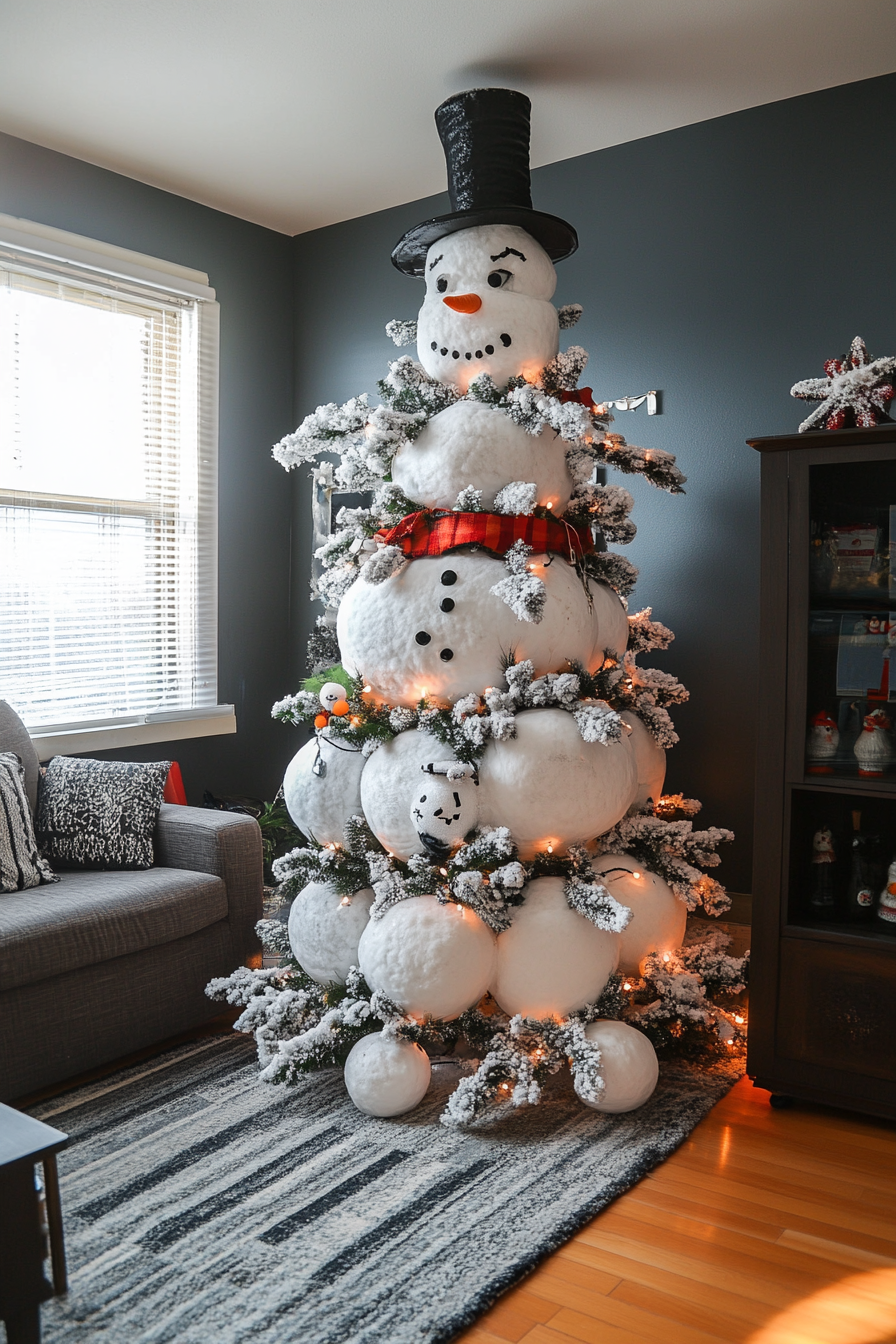 snowman-christmas-tree