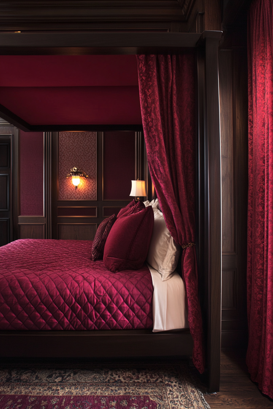 burgundy-bedroom