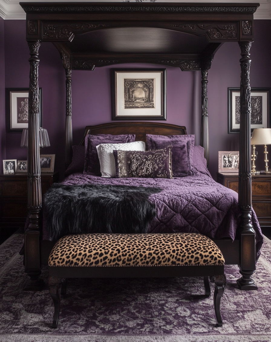 moody romantic bedroom