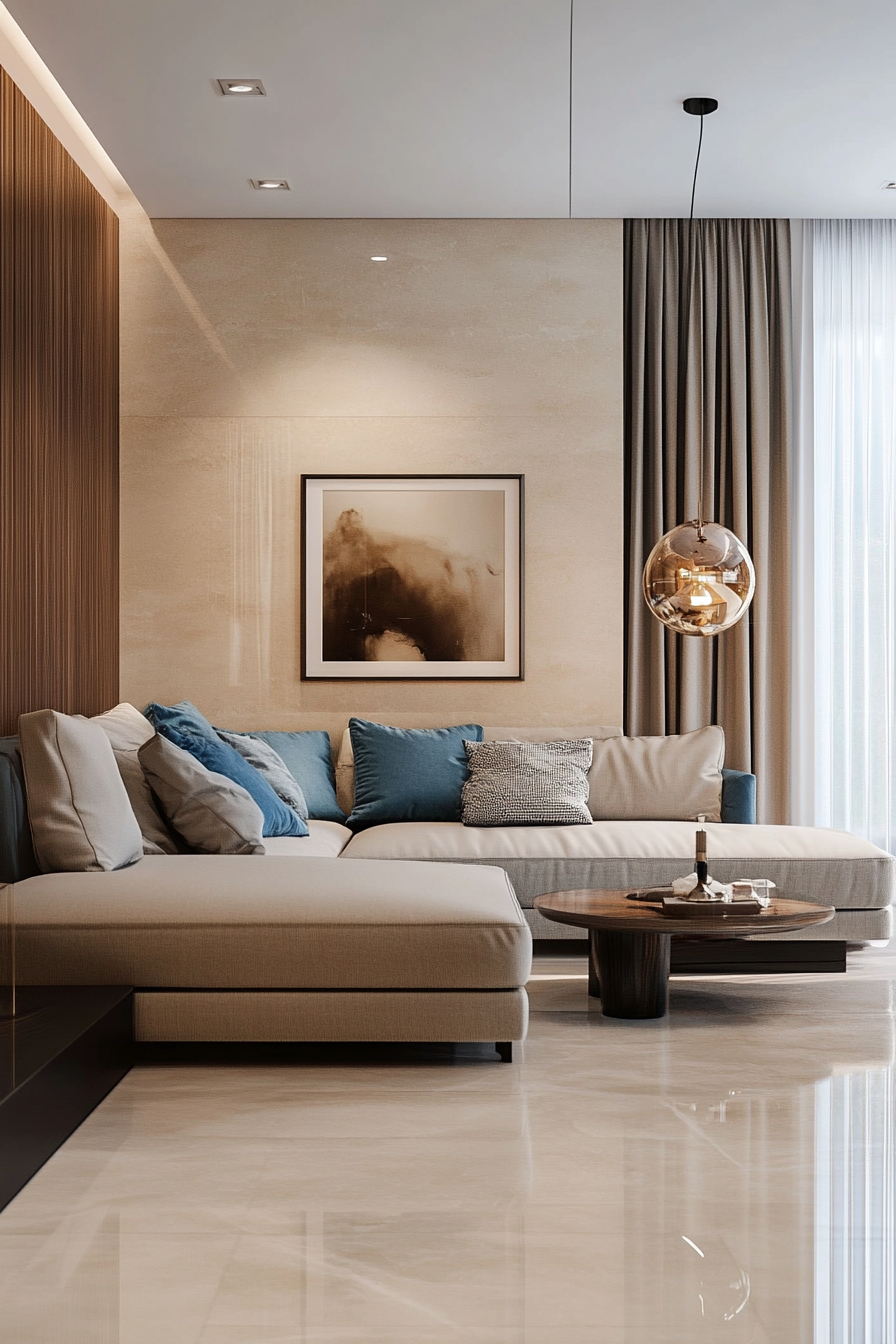 beige living rooms