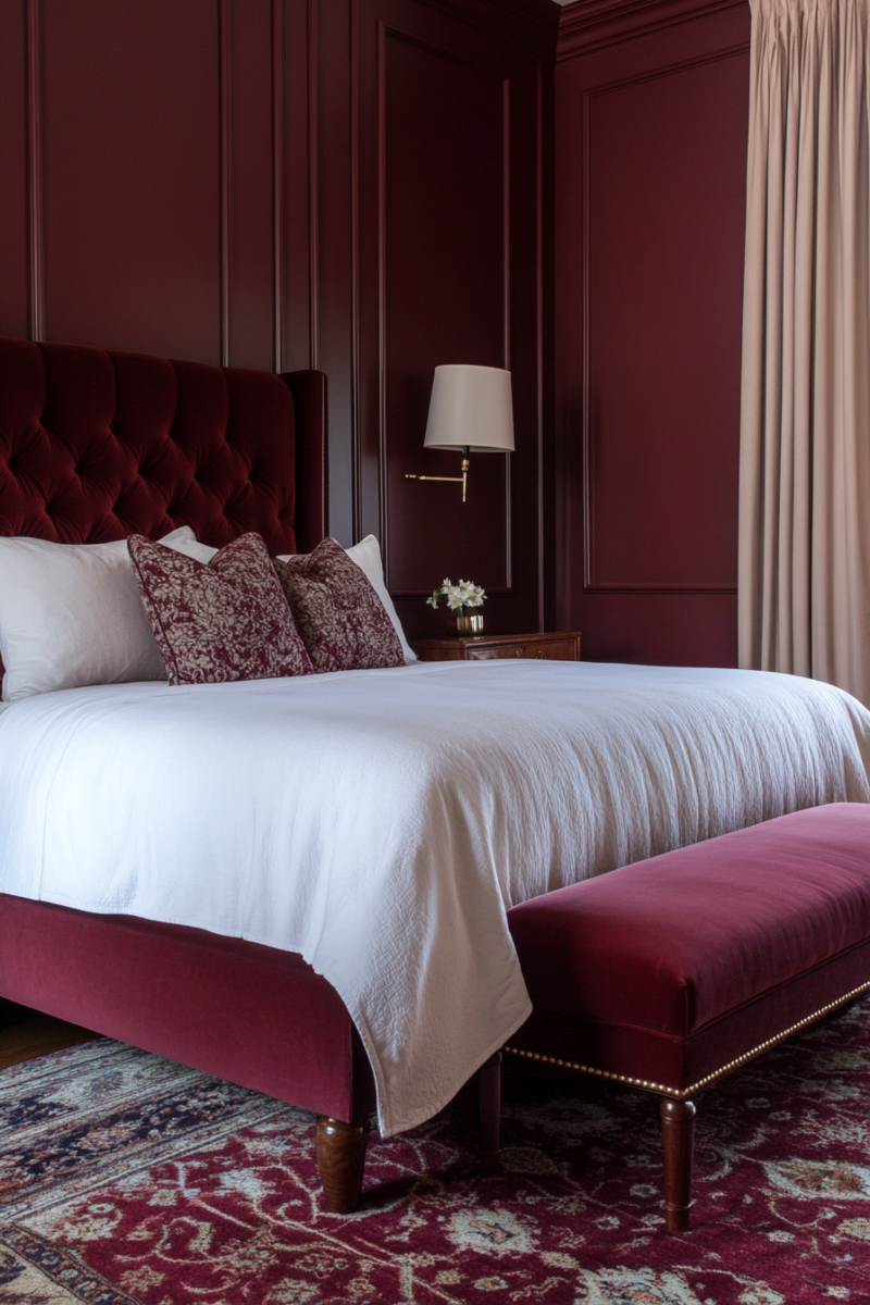 13 Burgundy Bedroom Designs To Inspire Your Next Makeover — DreamyHomeStyle