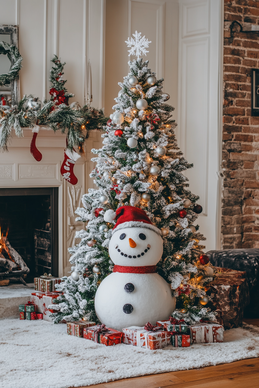 snowman-christmas-tree