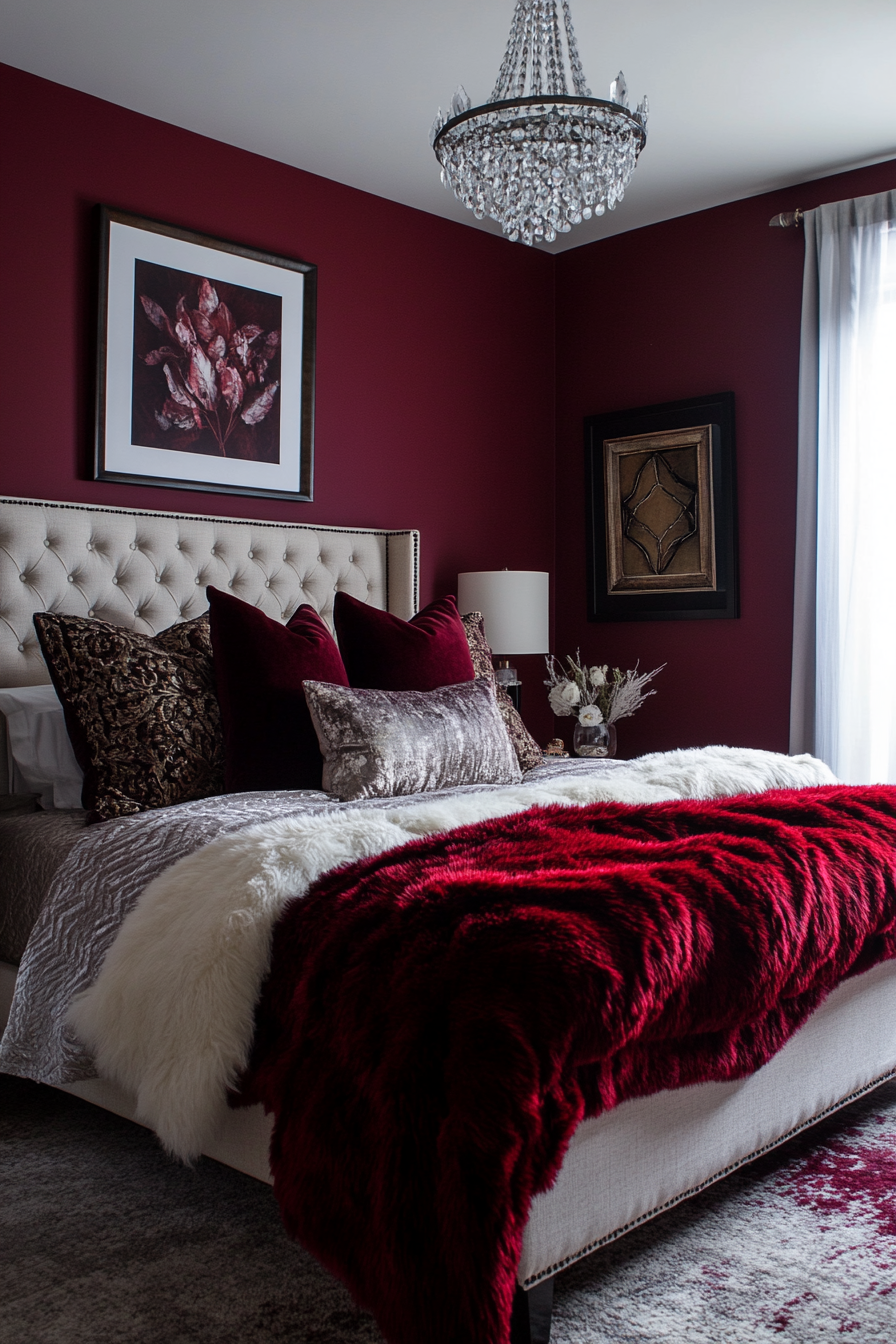 burgundy-bedroom