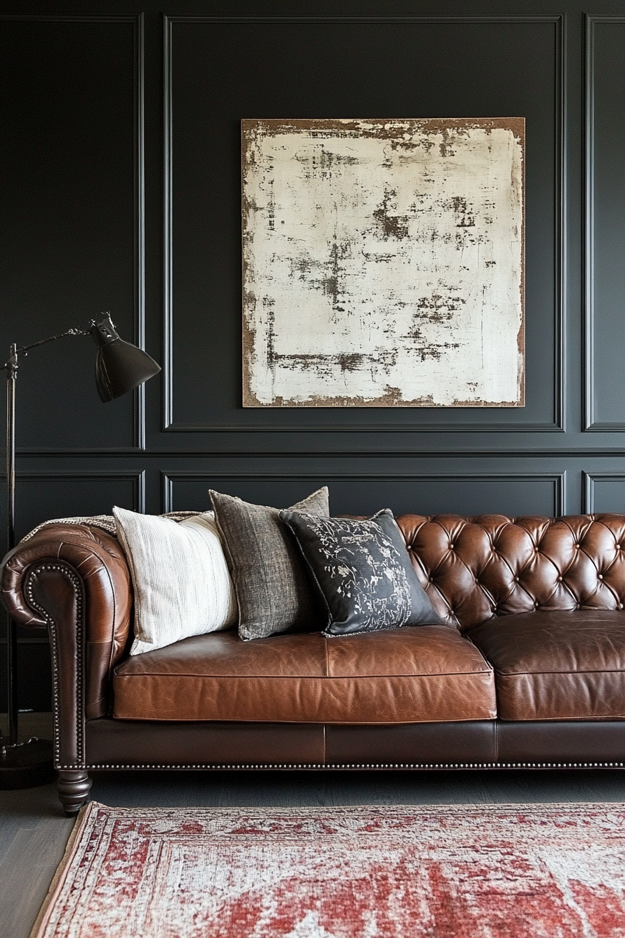 dark-brown-leather-sofa-living-room