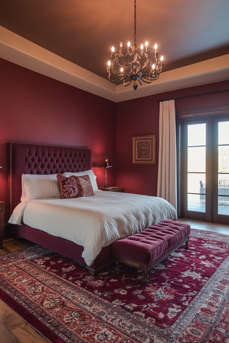 13 Burgundy Bedroom Designs To Inspire Your Next Makeover — DreamyHomeStyle
