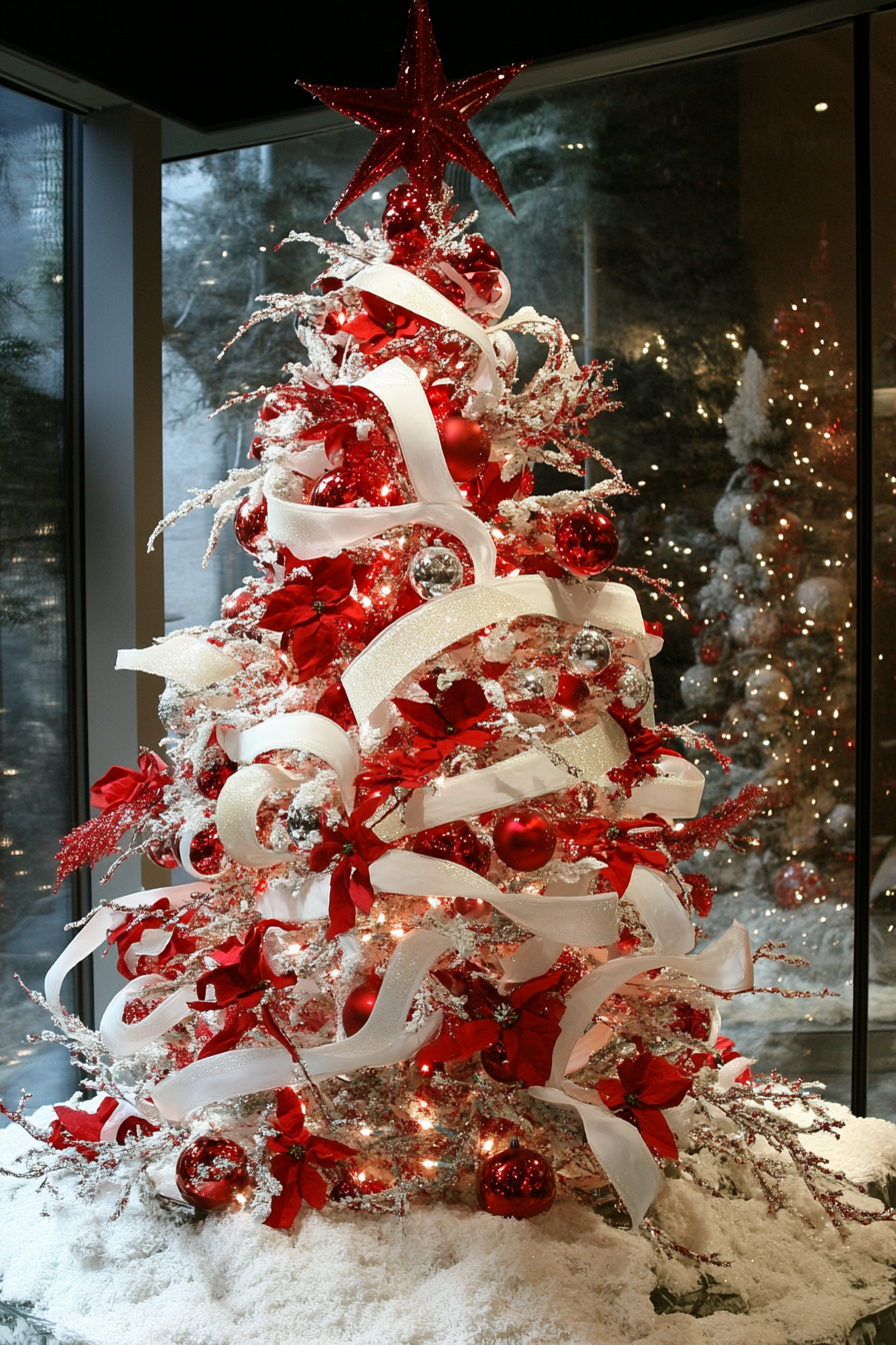 red-and-white-christmas-tree-ideas