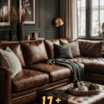 People Are Rushing To Copy These Cozy Leather Sofa Living Room Ideas