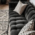 Modern Homes Are Styling Black Sofas Like This